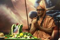Vyasa Pujana - Guru Purnima, 10th July 2025. Pictures Courtesy Shriyuts Dinesh Karkal and Abhinav Kalla